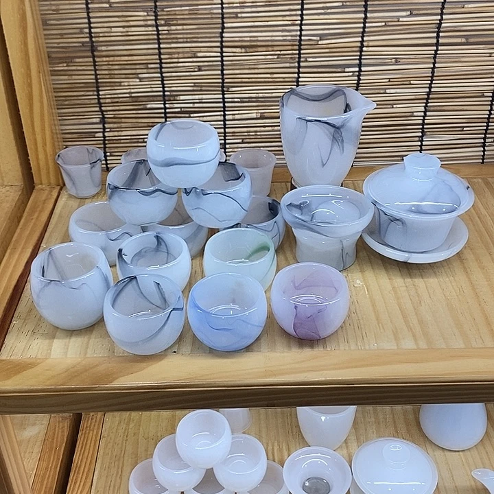 觉***a手工艺品琉璃水墨套刻