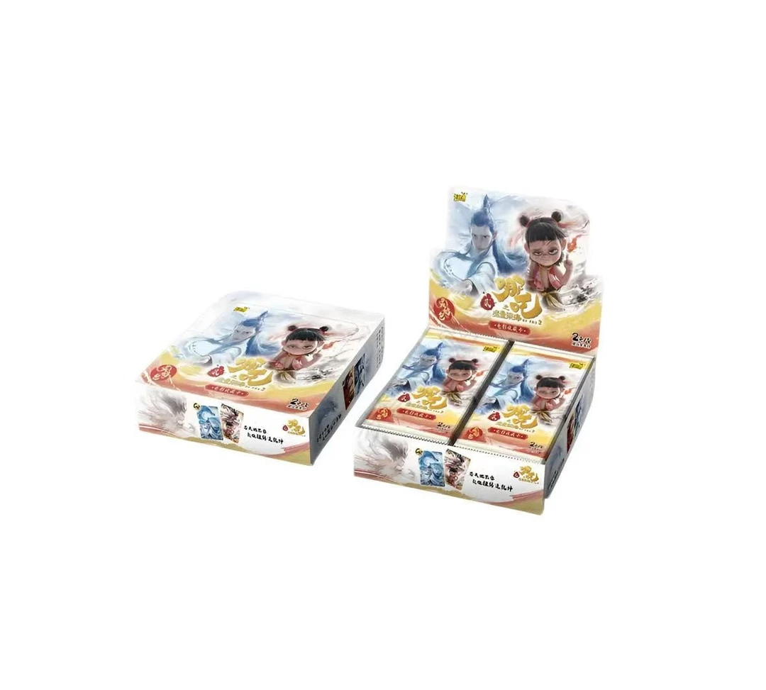 （福袋）2米包《哪吒之魔童闹海》电影收藏卡--灵焰包潮玩盲盒（代拆）
