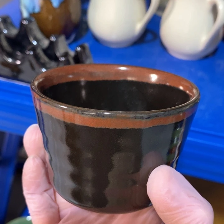 瓷片五厂茶盏微瑕疵约100ml