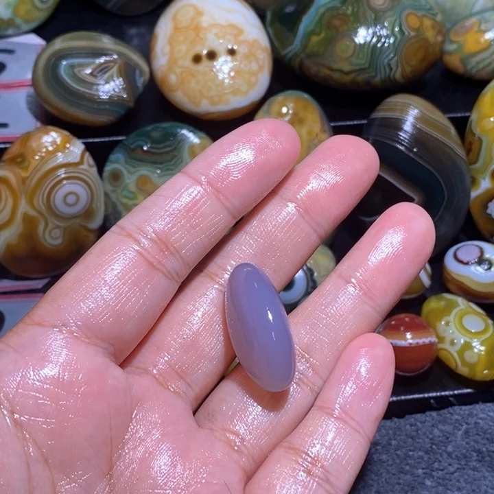 1***8玛瑙/玉髓未镶嵌发饰
