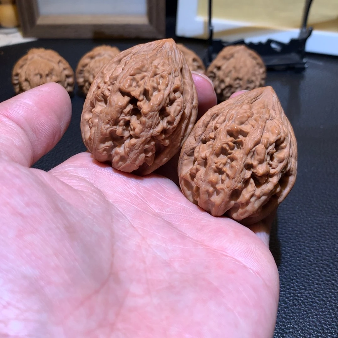 文玩核桃把件大沽石41