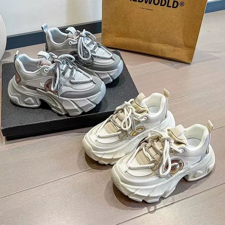 【锦衣服饰】2813厚底百搭休闲老爹鞋