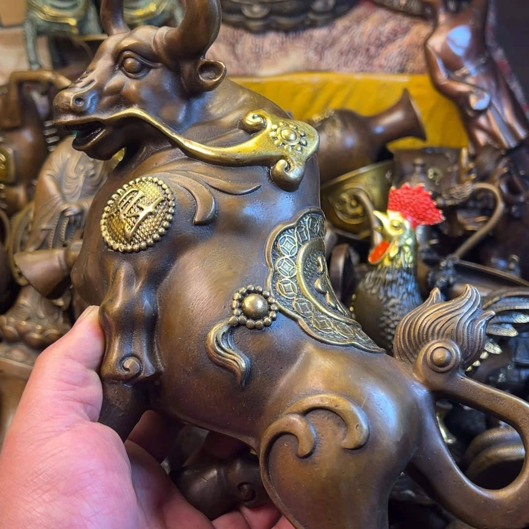 茶壶香炉铜器摆件