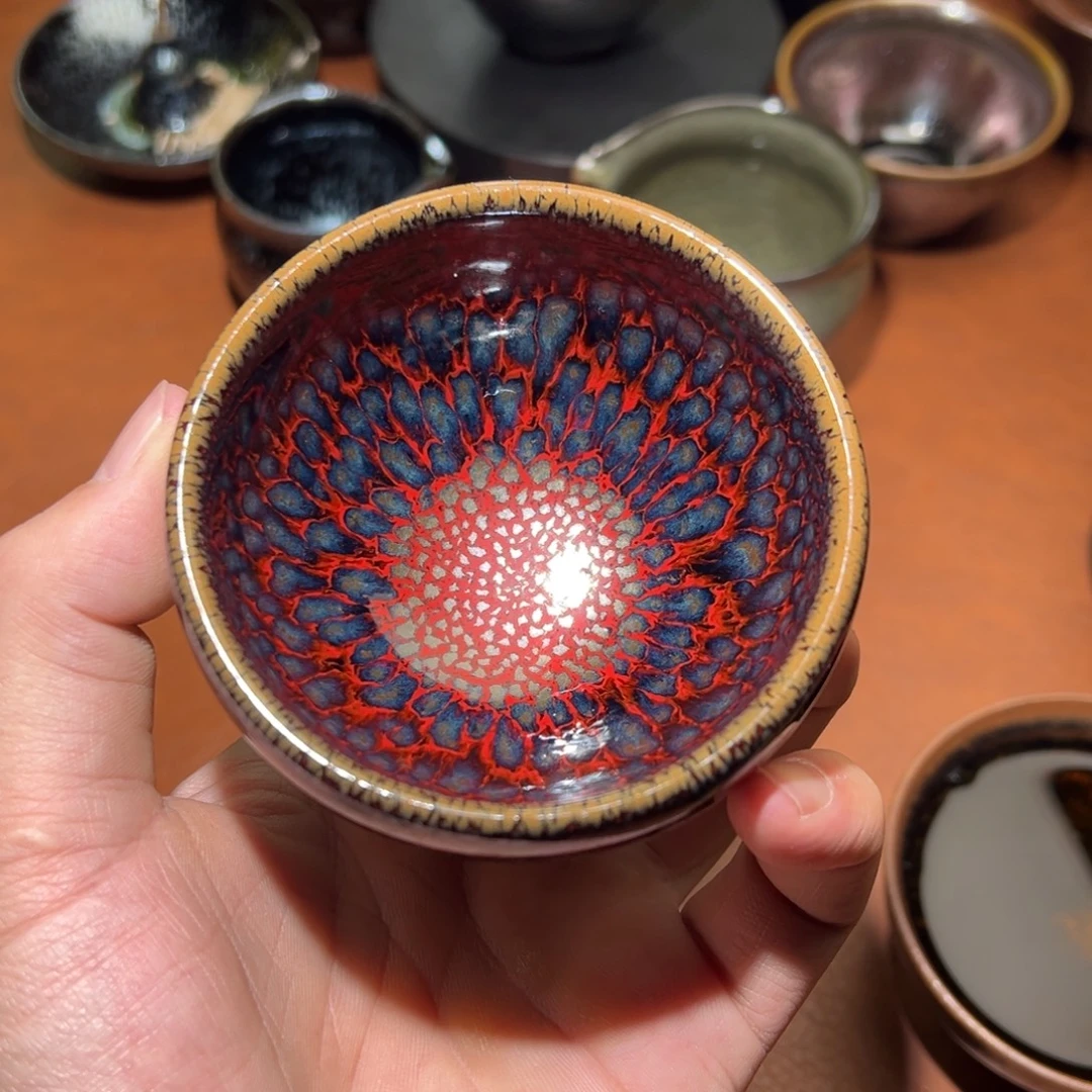 茶盏电烧主人杯建窑建盏茶盏
