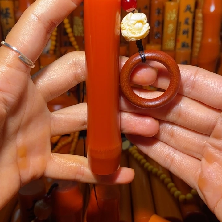 竹全玉化竹节➕配饰