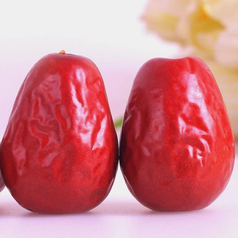 新枣新疆和田大枣新鲜免洗特级特大红枣干枣子特产干果干货笋0g