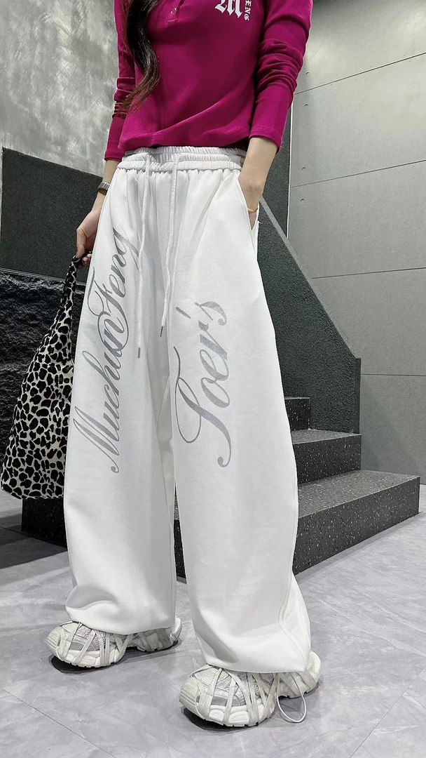 秋季新款云心棉字母休闲裤3908-（XD）