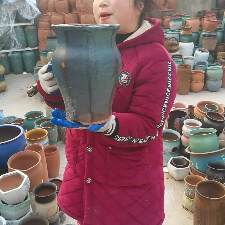 红陶口19高27瑕疵