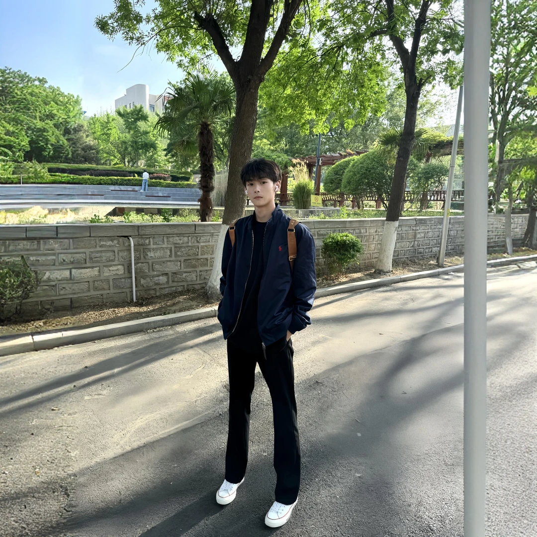 美式复古藏青色哈林顿夹克男vintage飞行员外套潮牌欧美街头上衣