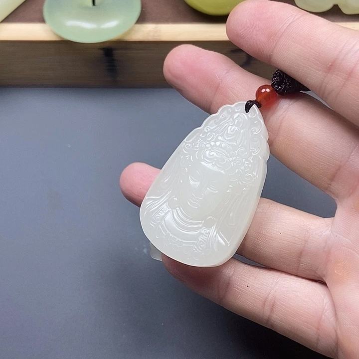 ꧁***꧂和田玉（糖玉）未镶嵌颈饰