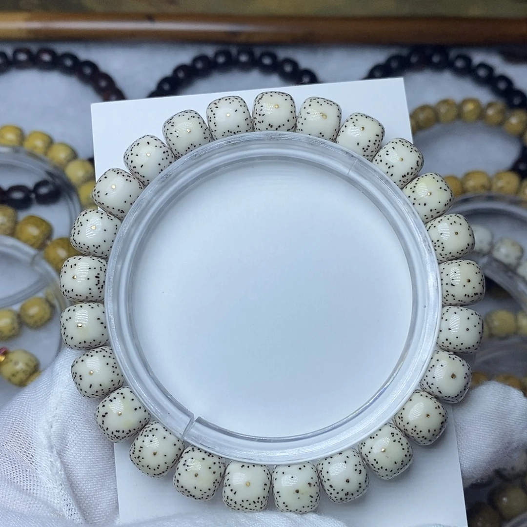 手串星月菩提9.5大留白火龙果