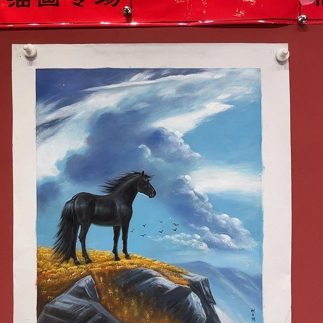 油画＊*玉刘文桂油画作品