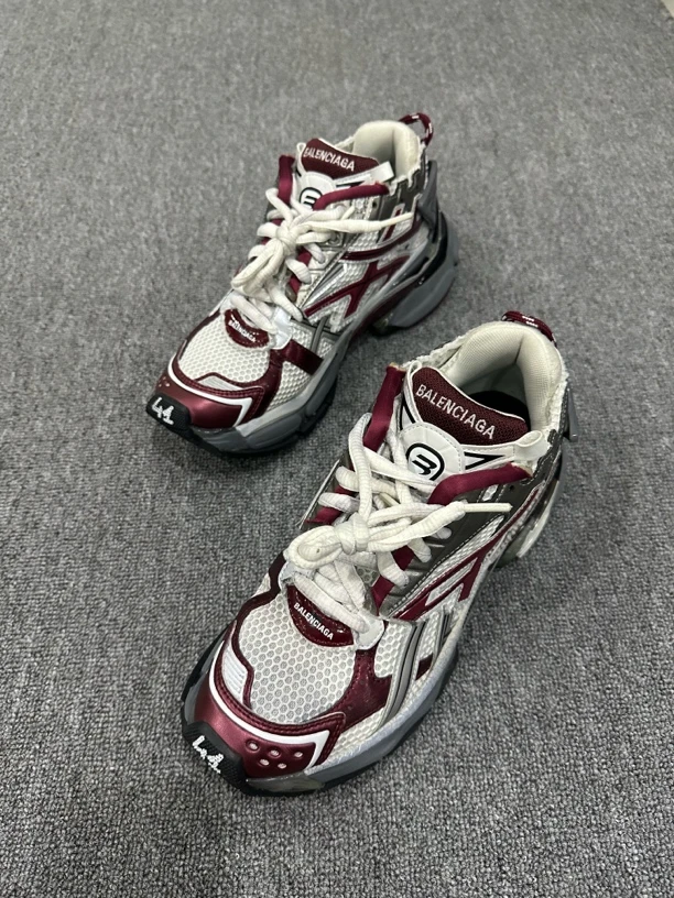 99新 Balenciaga/巴黎世家 runner 酒红 老爹鞋 41