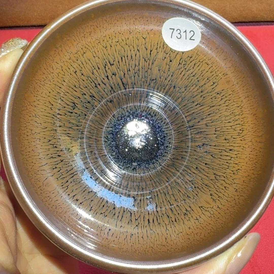 茶盏7312 秋罗龙窑柴烧传统原矿全手工茶盏