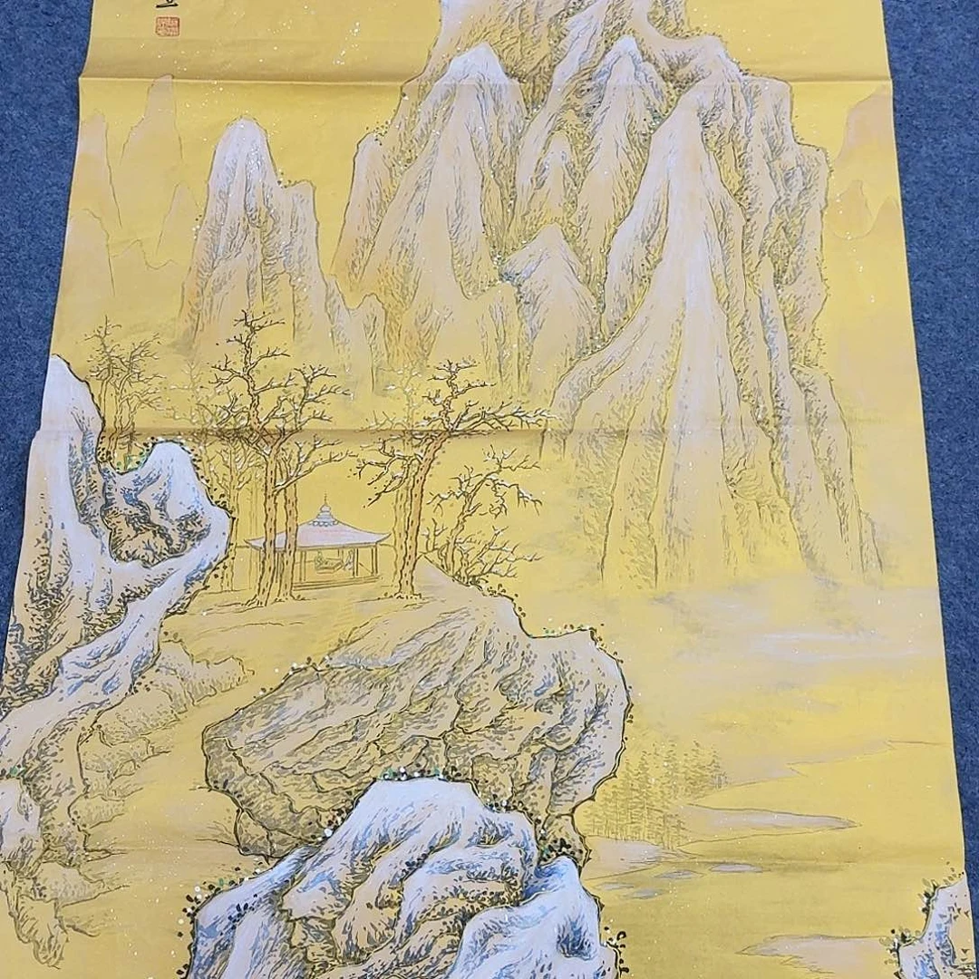 国画事事如意万事顺利