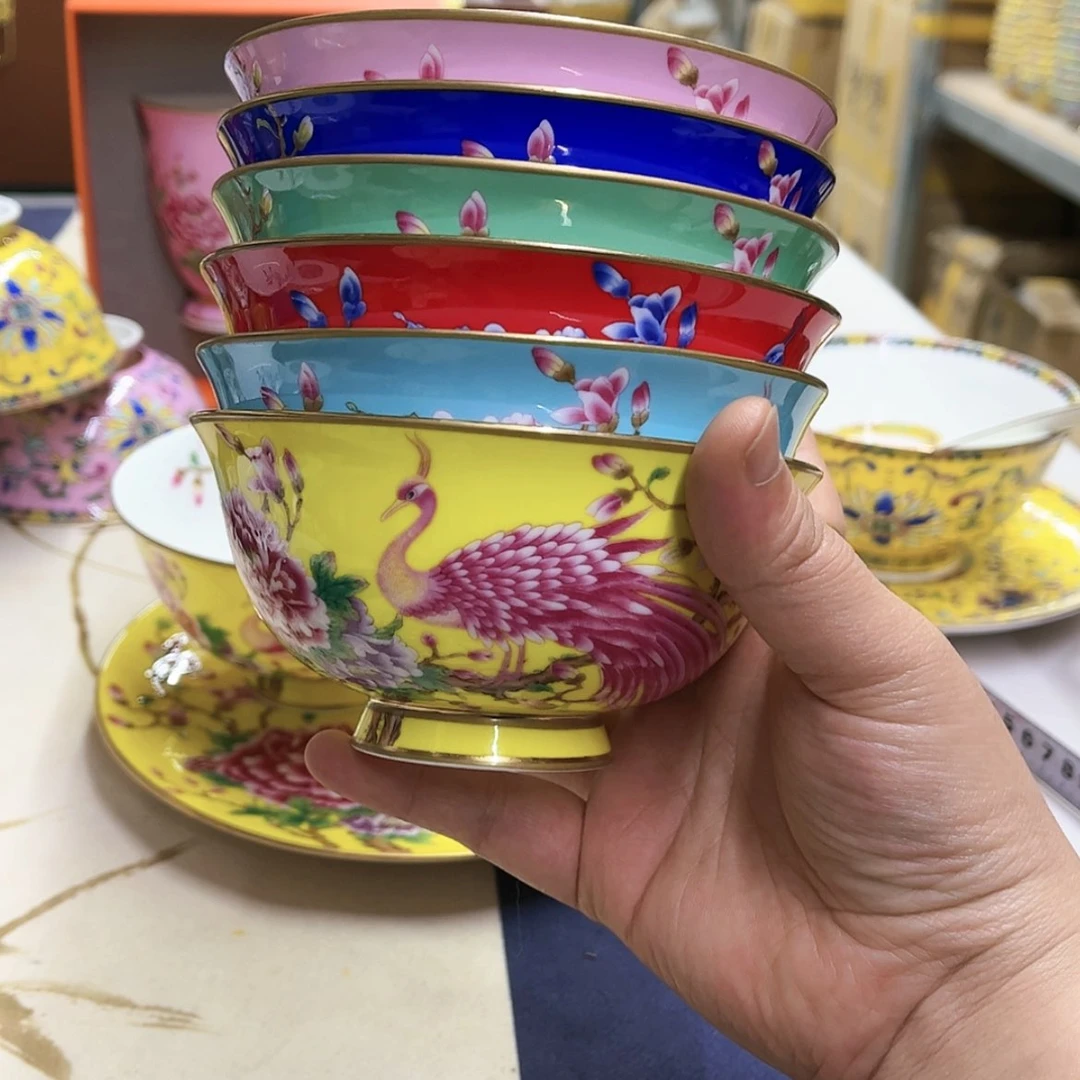 【闪购商品】骨瓷5英寸6混。。。。。