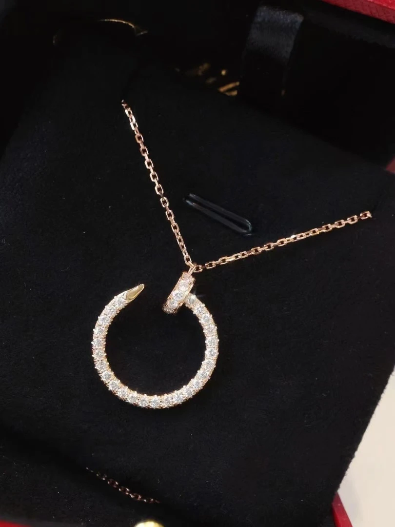 【IRIF】轻奢满钻钉子项链950-百搭101