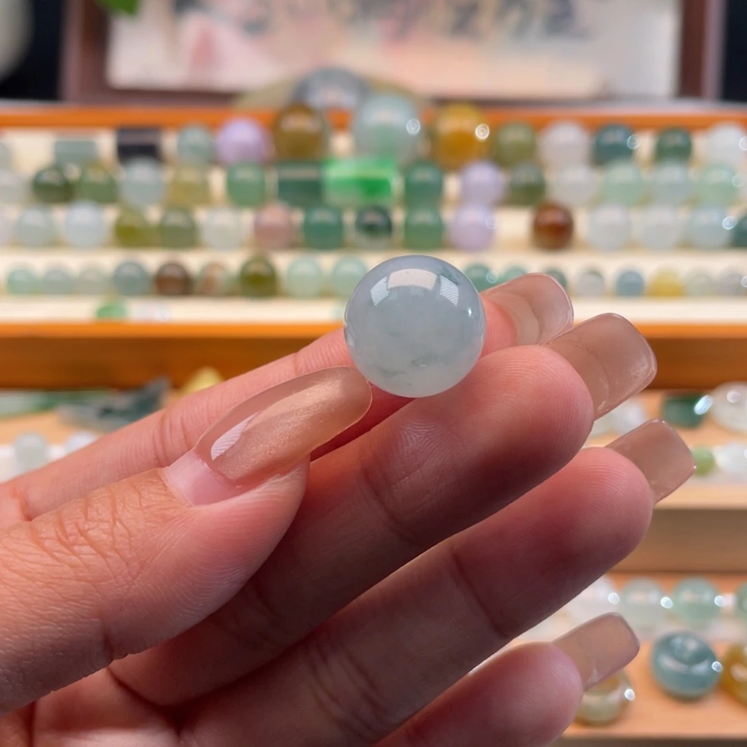 未镶嵌定制翡翠天然缅甸翡翠a货飘花14.4