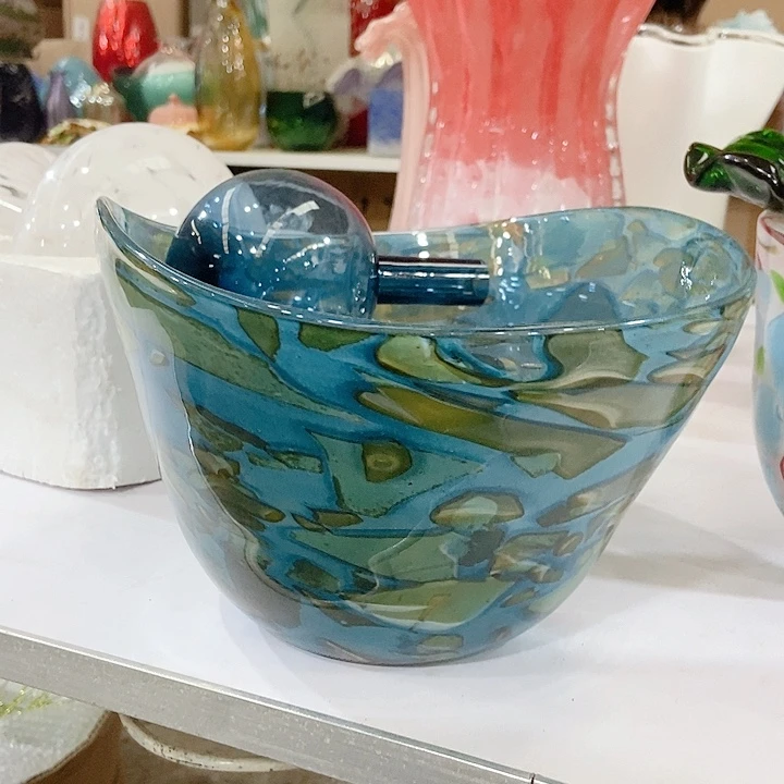 琉璃花瓶高度25厘米30厘米