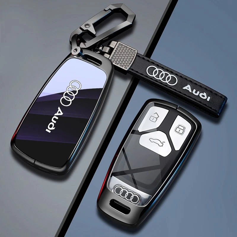 2025新款奥迪q5l钥匙套a4l汽车a6高级感q3专用a3壳a7l扣a4男士a3l