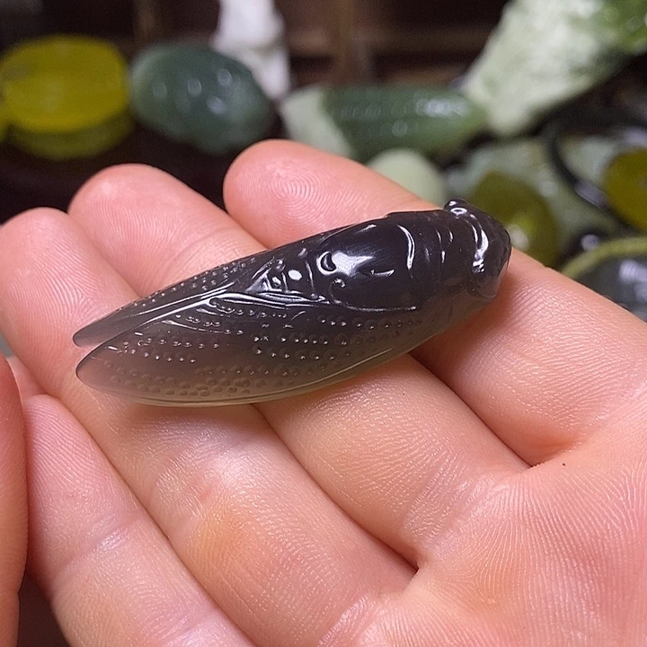 岫玉未镶嵌岫玉挂件