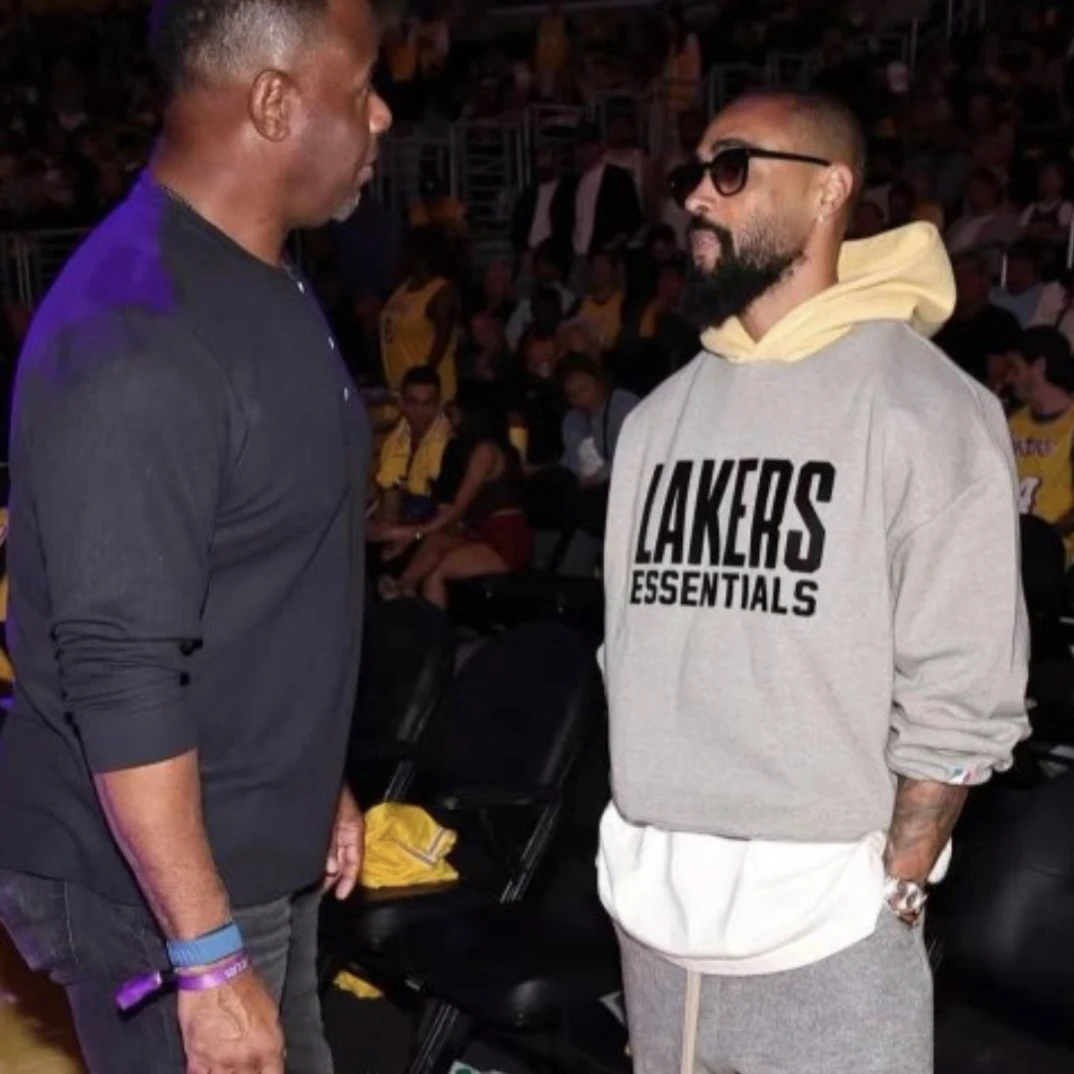 未使用 AcneStudios (SG)Ess NBA 联名款 字母logo连帽卫衣