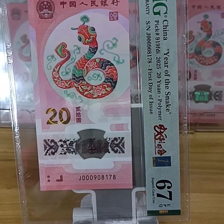 塑料蛇钞如图所示000908178