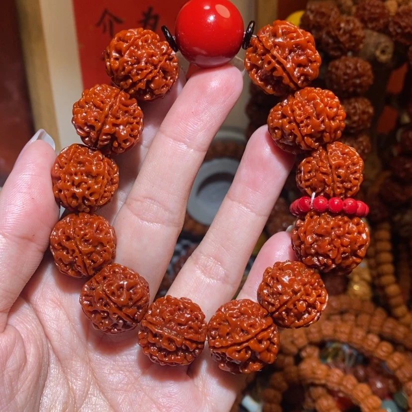 【闪购商品】金刚菩提手串20六瓣红