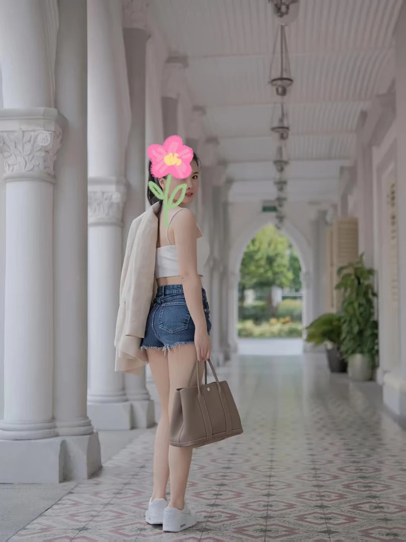 【 全皮花 园】HTIANE / 高端手缝蜡线 经典设计时尚百搭女士托特包