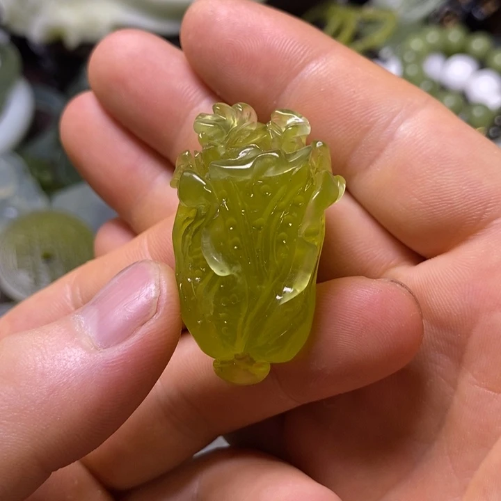 未镶嵌岫玉岫玉颈饰