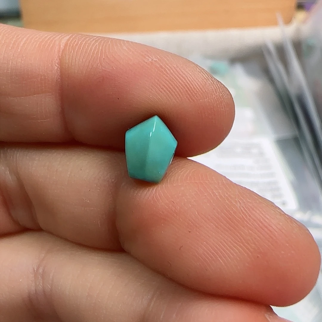 绿松石珠宝半成品未镶嵌