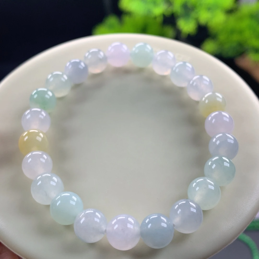 翡翠未镶嵌手链卡8