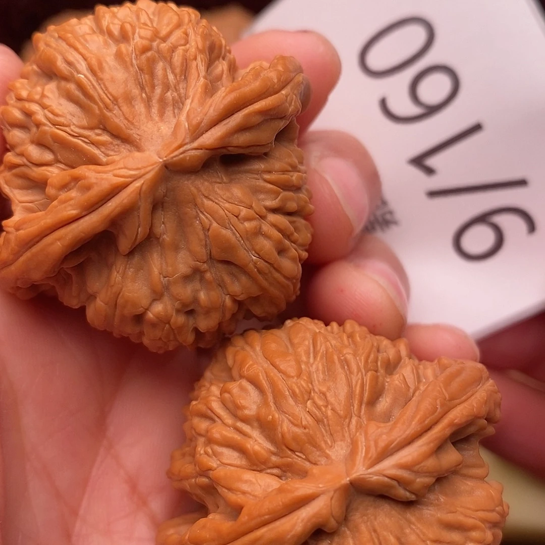 文玩核桃把件42白狮子