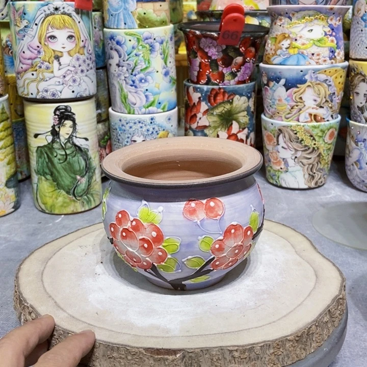 景德镇艺术手绘作品