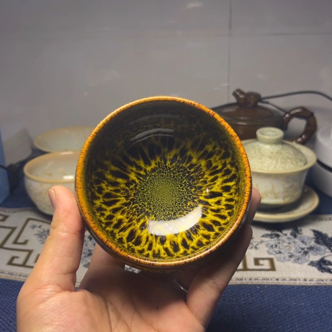 建阳建盏喝茶主人杯