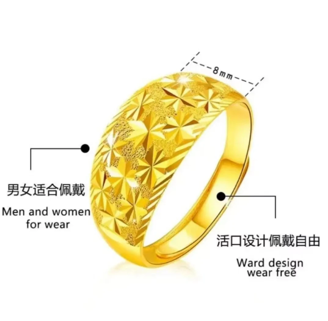 合金戒指 （满天星款）原创设计新款时尚百搭休闲指环