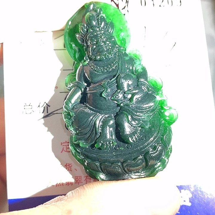 林***梦定制翡翠未镶嵌不退