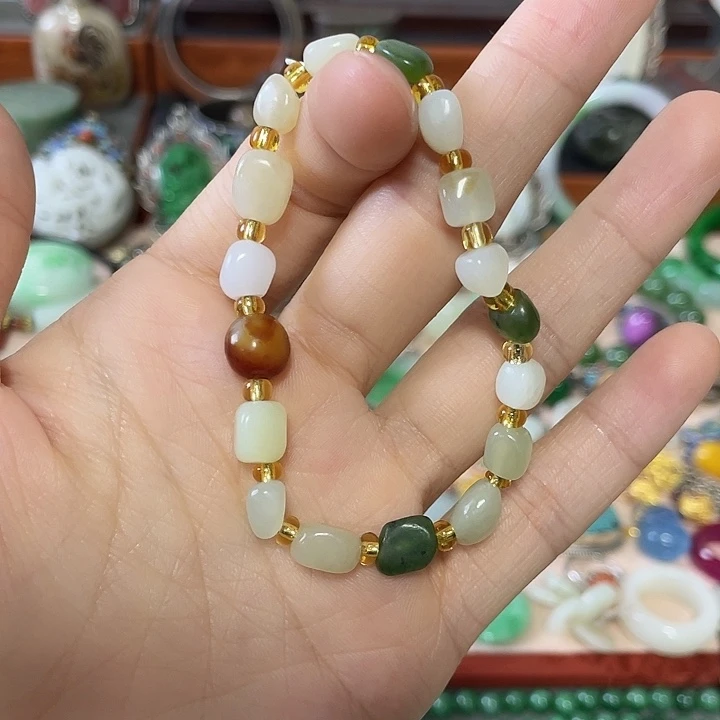 手链未镶嵌和田玉