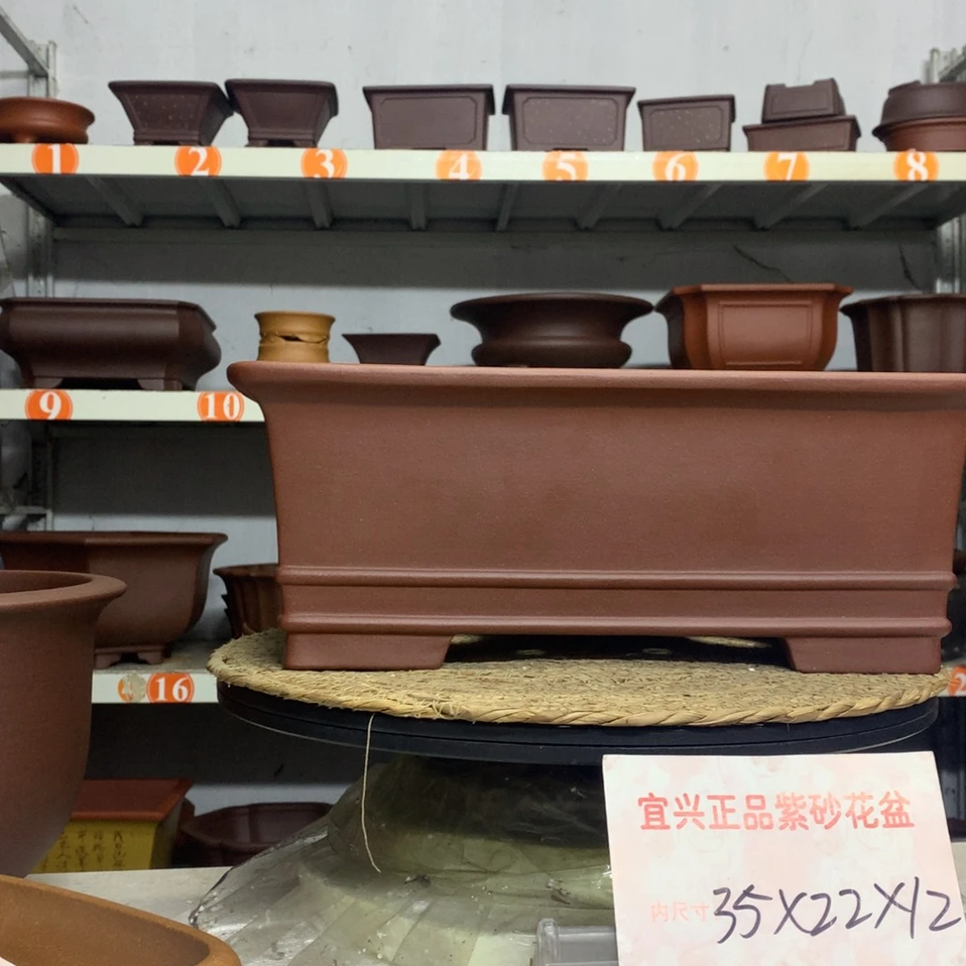 紫砂花盆宜兴紫砂花盆包邮