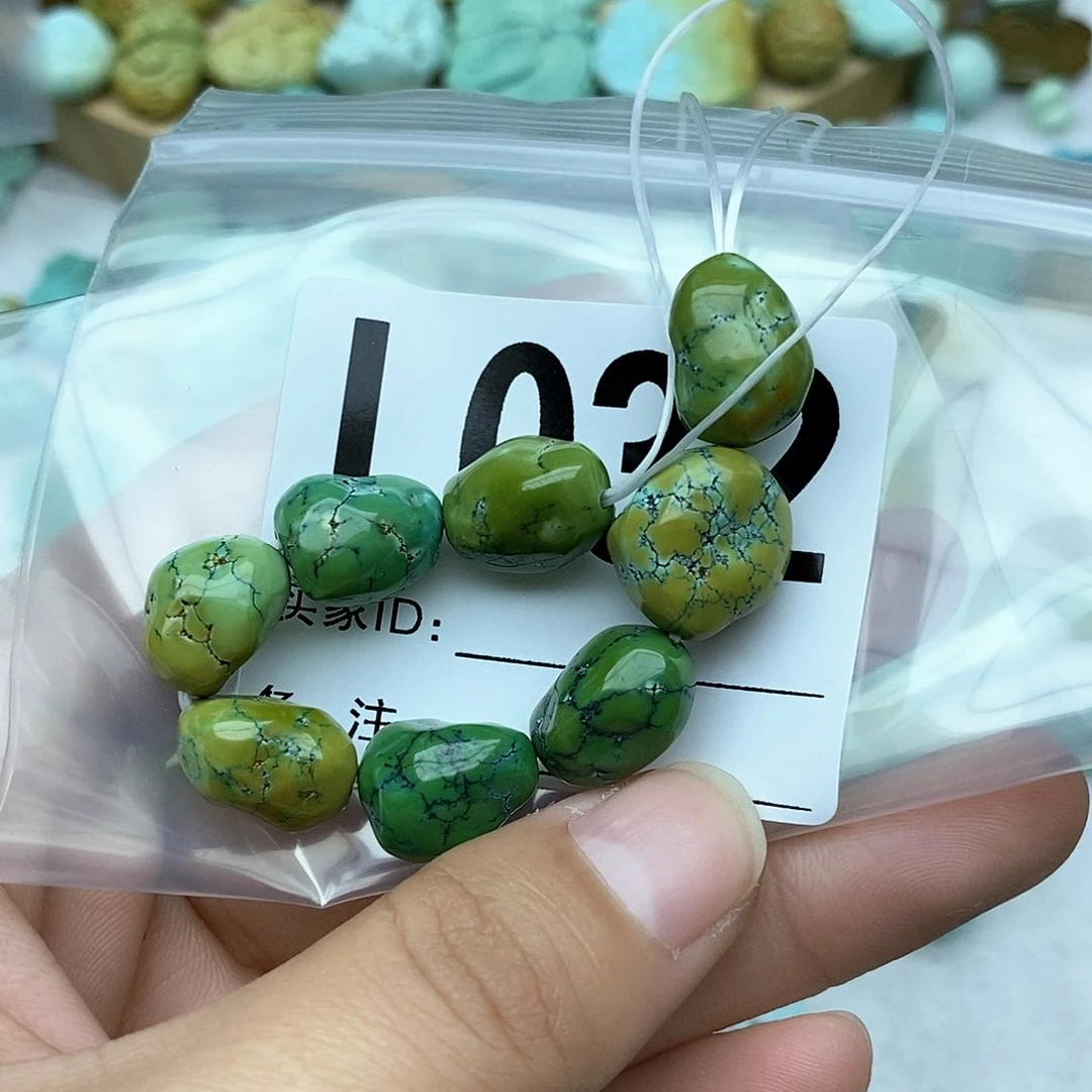 绿松石配饰未镶嵌本***爱