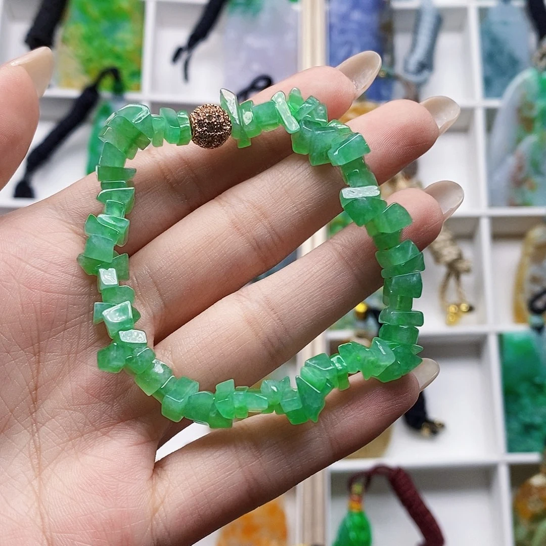 定制翡翠未镶嵌天然翡翠A货