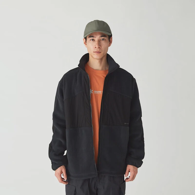 SnowPeak雪峰户外秋冬Double Face夹克抓绒面保暖休闲外套男女款