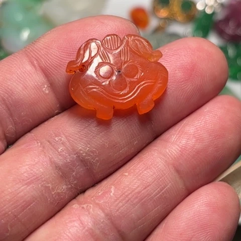 玛瑙/玉髓颈饰合金青*青