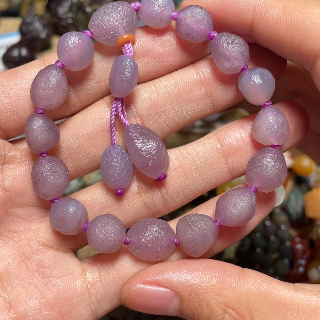 玛瑙/玉髓手链合金晚*