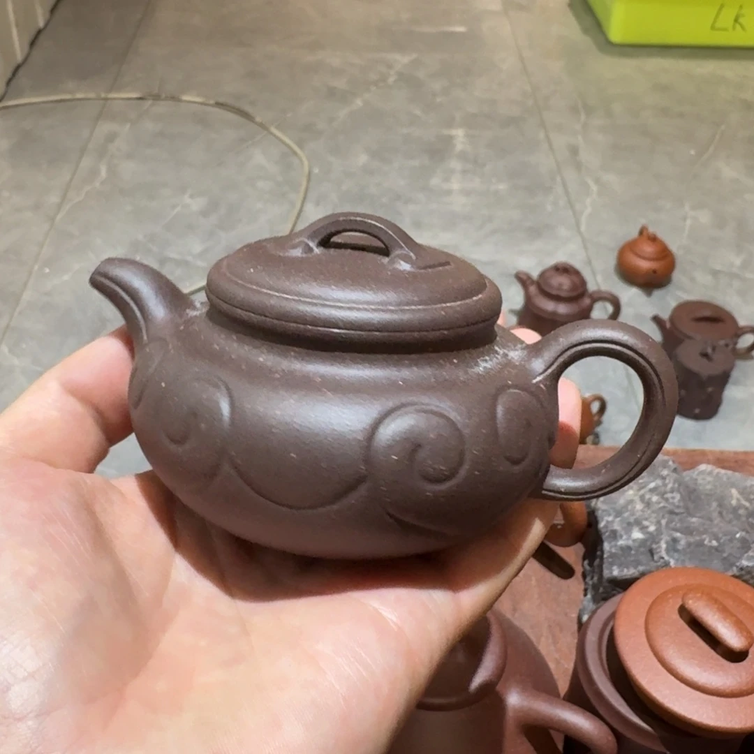 茶杯紫砂原矿原石的制作方法