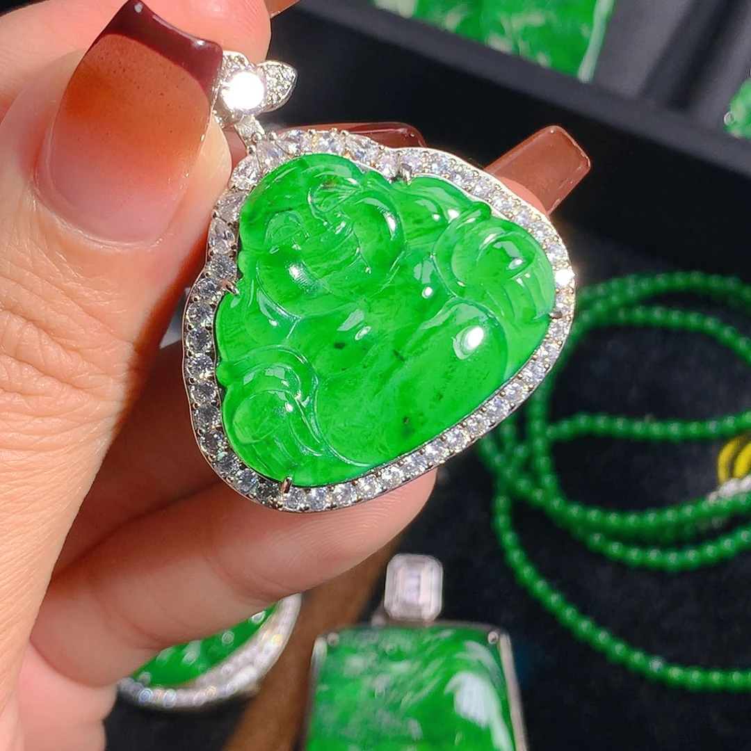 翡翠吊坠(不含链)未镶嵌