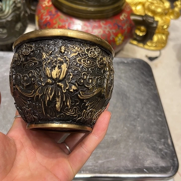 微瑕疵黄铜摆件工艺品