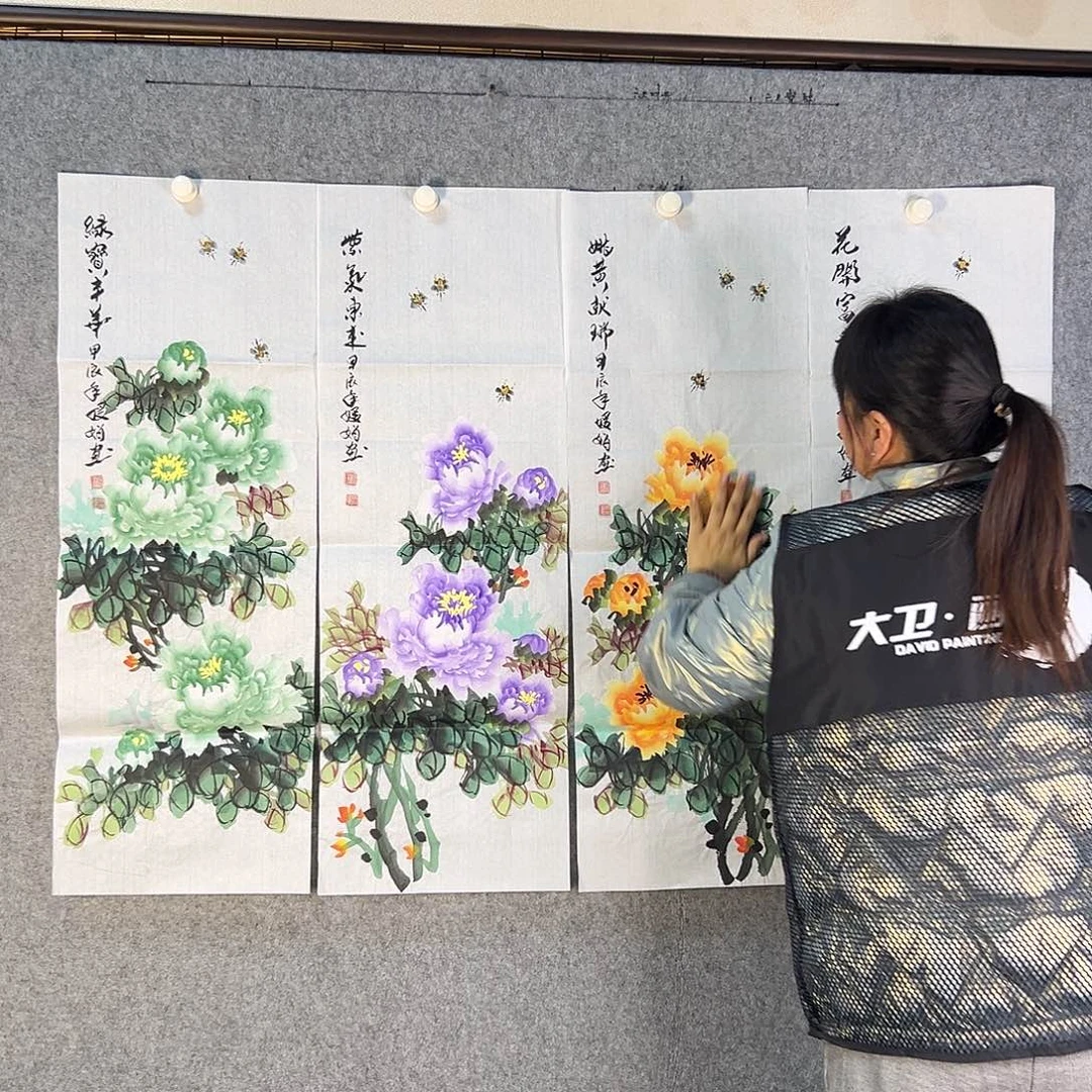 国画168 花鸟等各种鸟类栖息的