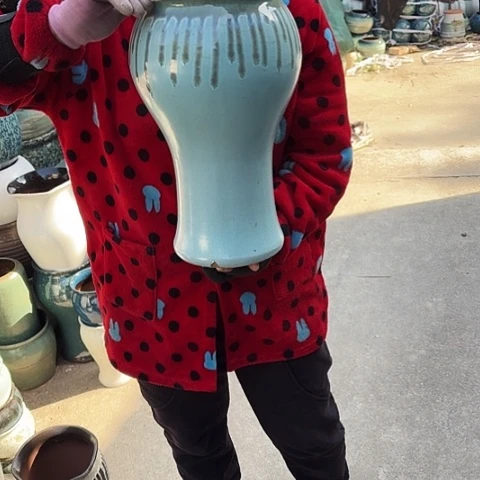 口21高38瑕疵底部磕碰