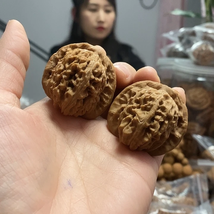 文玩核桃把件41四座楼